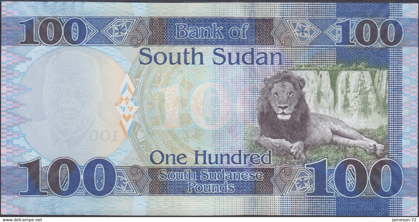 SOUTH SUDAN - 100 Pounds ND (2015) P# 15a Africa Banknote - Edelweiss Coins - Sudán Del Sur