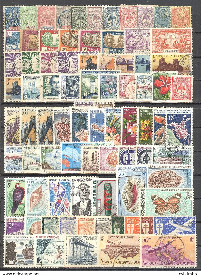 Nouvelle Calédonie:  Lot 83 Timbres; Côte + 240.00€ Yvert; PETIT PRIX A PROFITER!!!;  Voir Le Scan - Collezioni & Lotti