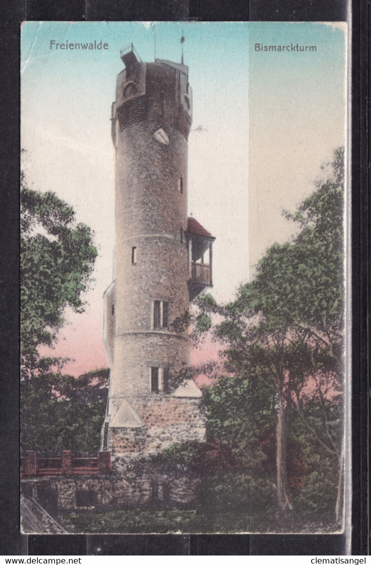 81V * FREIENWALDE * BISMARCKTURM * 1911 **!! - Bad Freienwalde