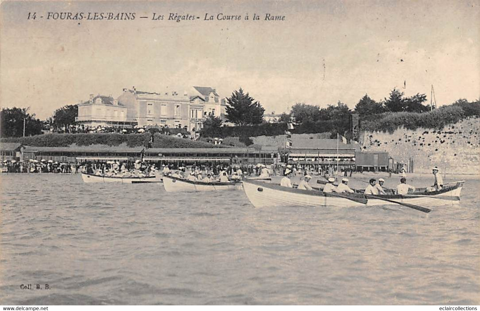 Fouras           17          Les Régates. Course à La Rame      (voir Scan) - Fouras-les-Bains