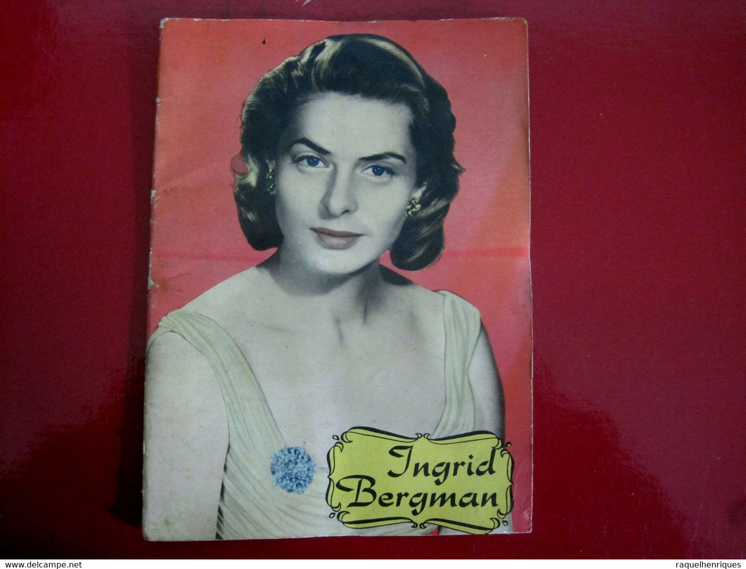 MOVIE STAR STORY AND PHOTOS - INGRID BERGMAN - PORTUGAL MAGAZINE - ALBUM DOS ARTISTAS Nº 30 - Zeitungen & Zeitschriften