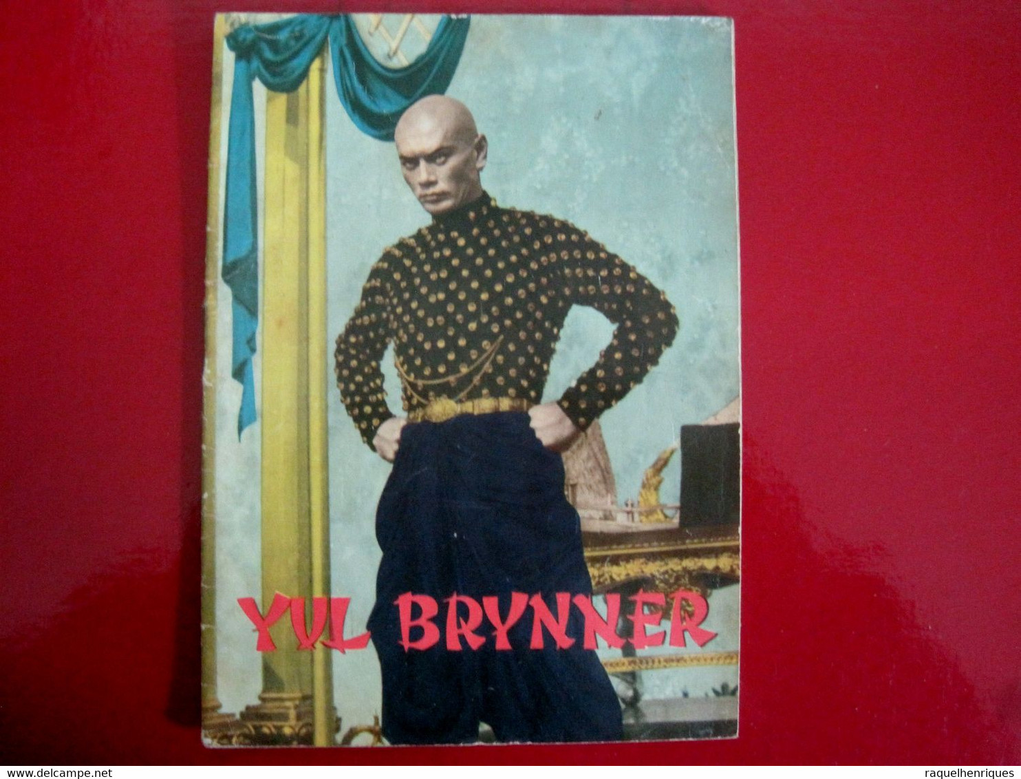 MOVIE STAR STORY AND PHOTOS - YUL BRYNNER - PORTUGAL MAGAZINE - ALBUM DOS ARTISTAS Nº 4 - Revistas & Periódicos