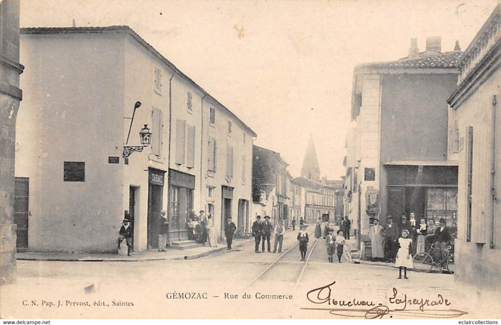 Gémozac          17         Rue Du Commerce          (voir Scan) - Otros & Sin Clasificación