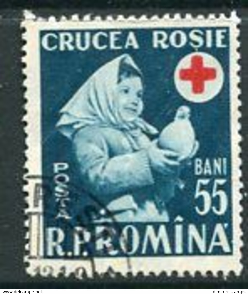 ROMANIA 1957 Red Cross Used.  Michel 1665 - Used Stamps