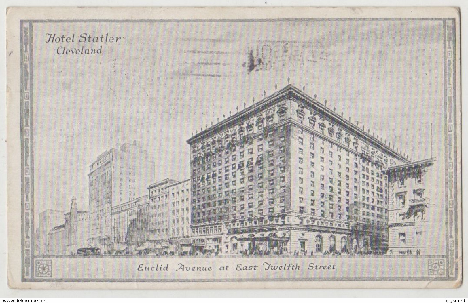 USA United States Of America Cleveland Ohio Hotel Statler 12030 Post Card POSTCARD - Cleveland