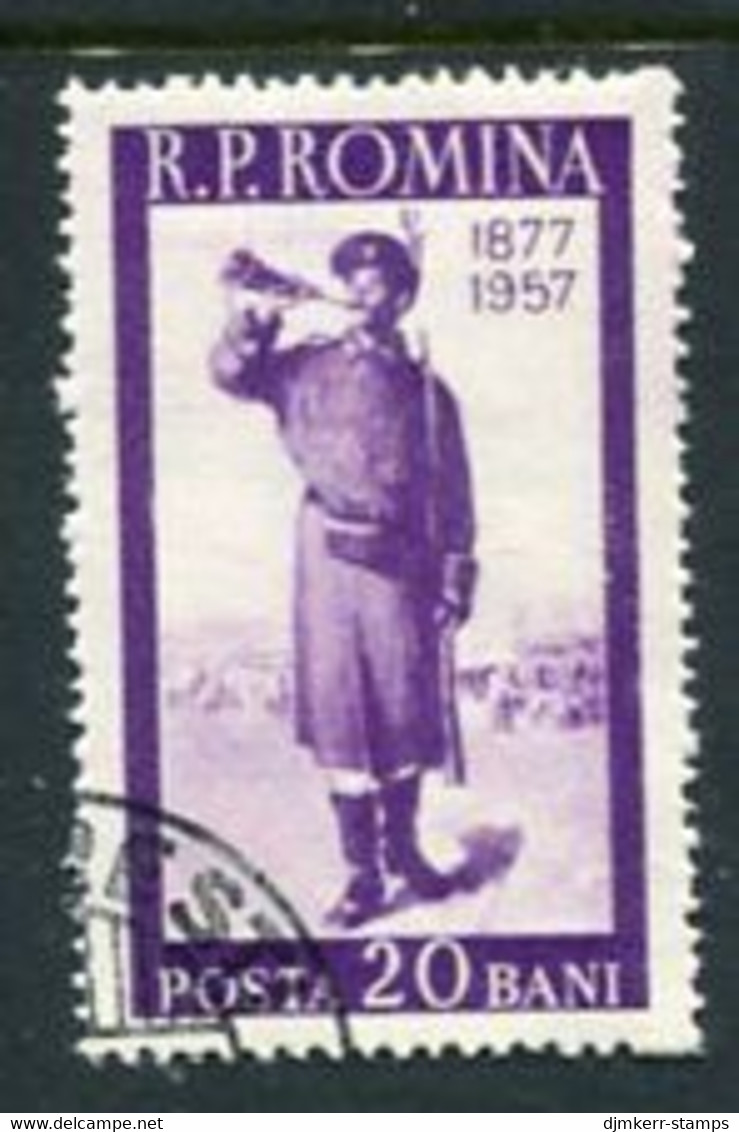 ROMANIA 1957 War Of Independence Used.  Michel 1663 - Used Stamps