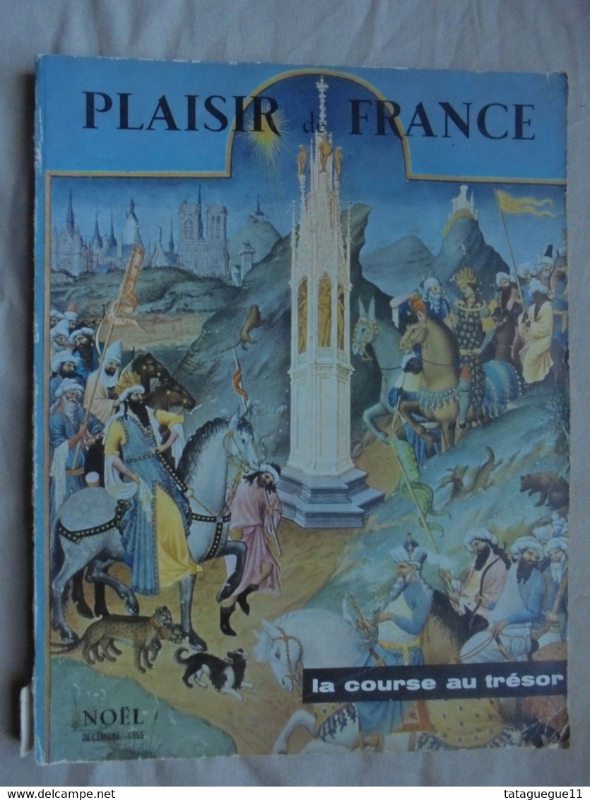 Ancien - Revue "Plaisir De France" La Course Au Trésor Noël Décembre 1955 - Maison & Décoration