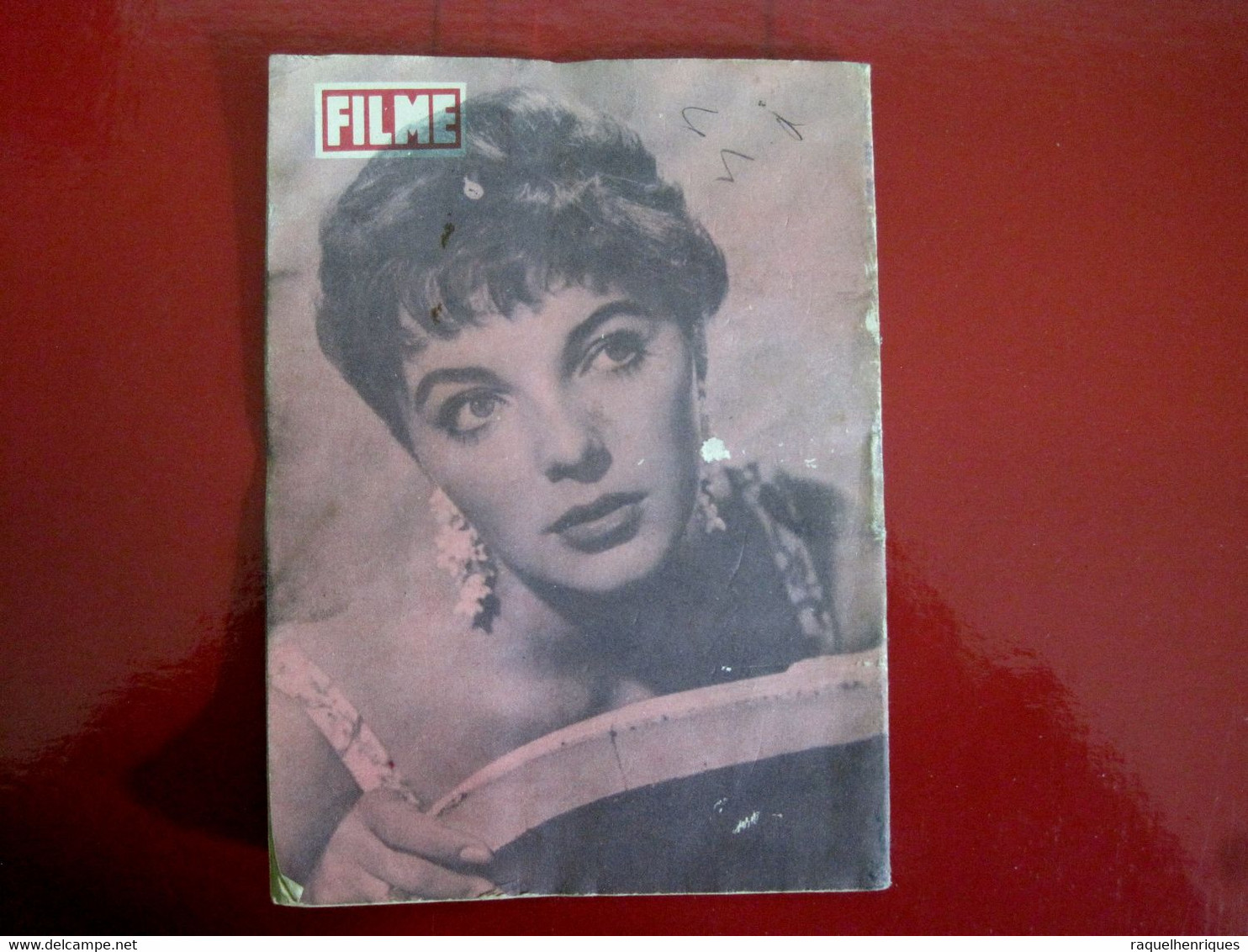 Sea Wife 1957 - Joan Collins, Richard Burton, Basil Sydney - PORTUGAL MAGAZINE - FILME Nº 13 - Zeitungen & Zeitschriften