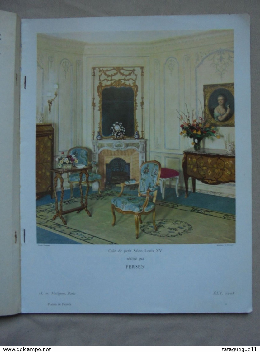 Ancien - Revue "Plaisir De France" Novembre 1957 - House & Decoration