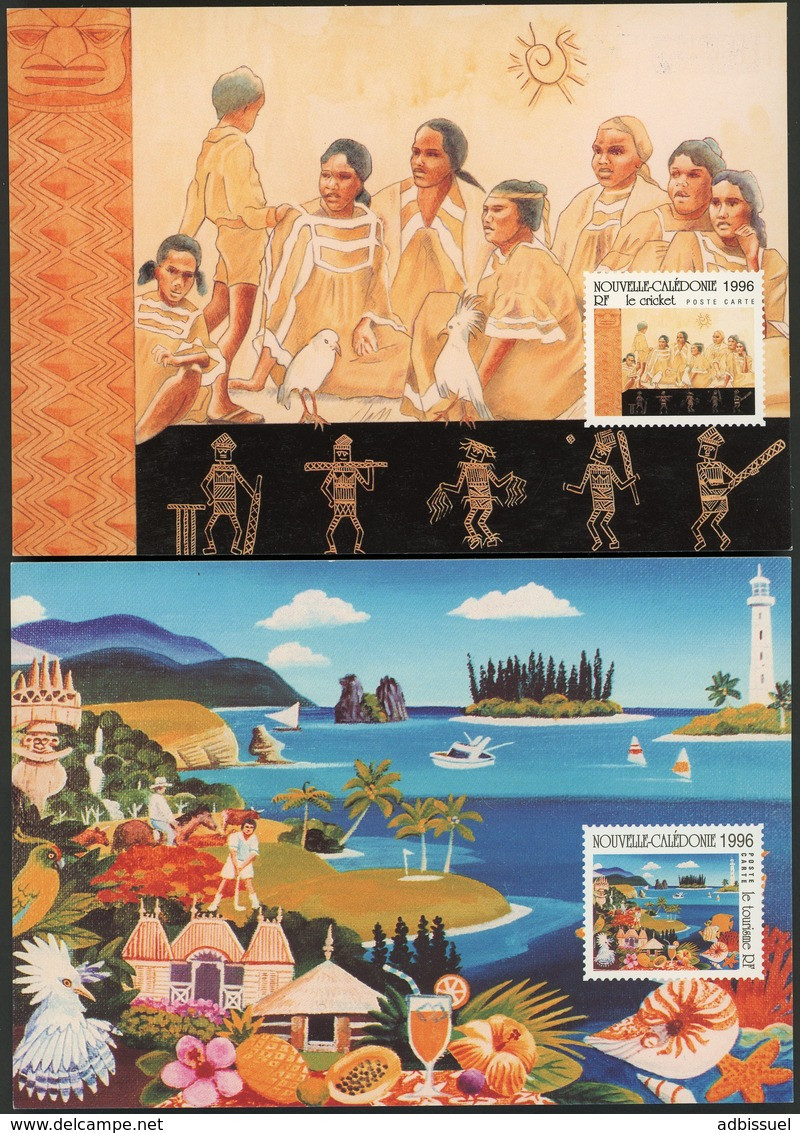 1996 NOUVELLE CALEDONIE Deux Entiers Postaux "prêt à Poster" N° 1-CP Et 2-CP. Neufs/TB.  Cote 24€ - Interi Postali