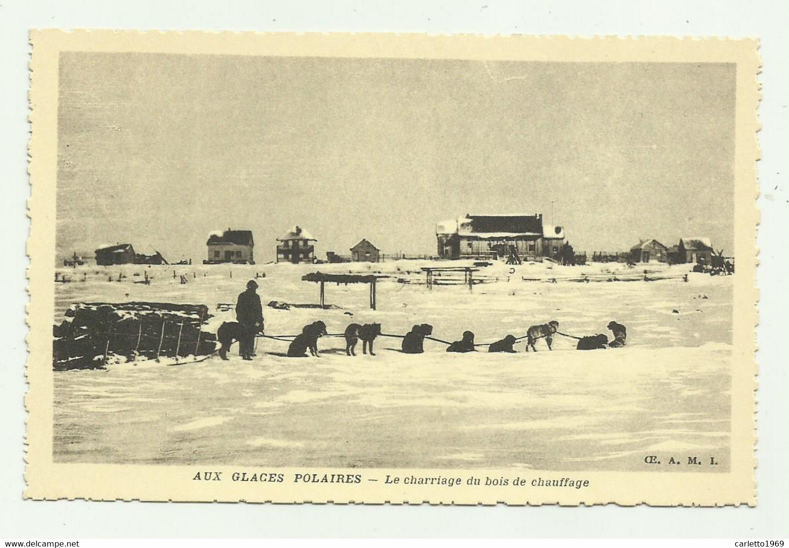 AUX GLACES POLAIRES - LE CHARRIAGE DU BOIS DE CHAUFFAGE  - NV  FP - Oceanía