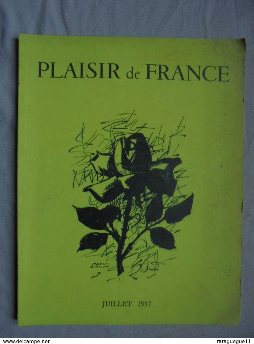 Ancien - Revue "Plaisir De France" Juillet 1957 - Haus & Dekor