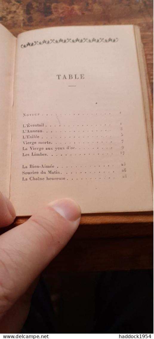 Rêves Et Souvenirs ANDRE RIVOIRE Alphonse Lemerre - Auteurs Français