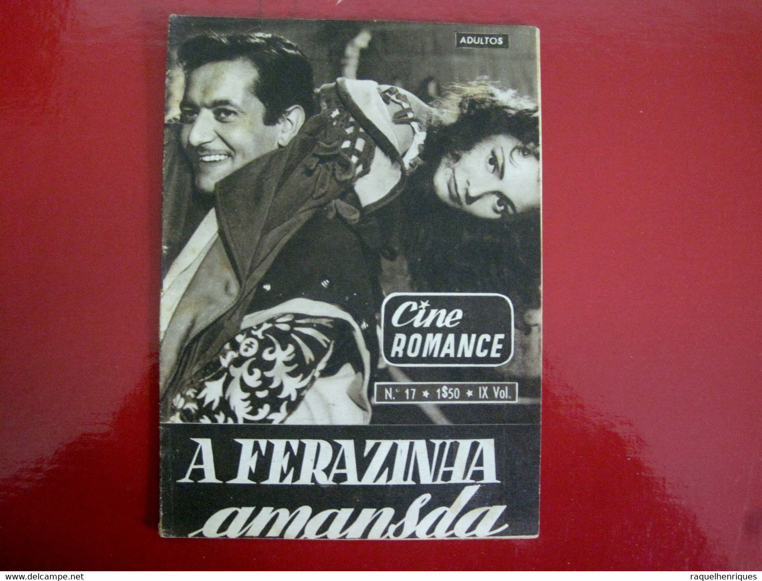 La Fierecilla Domada 1956 - Carmen Sevilla, Alberto Closas, Claudine Dupuis - PORTUGAL MAGAZINE - CINE ROMANCE Nº 17 - Magazines