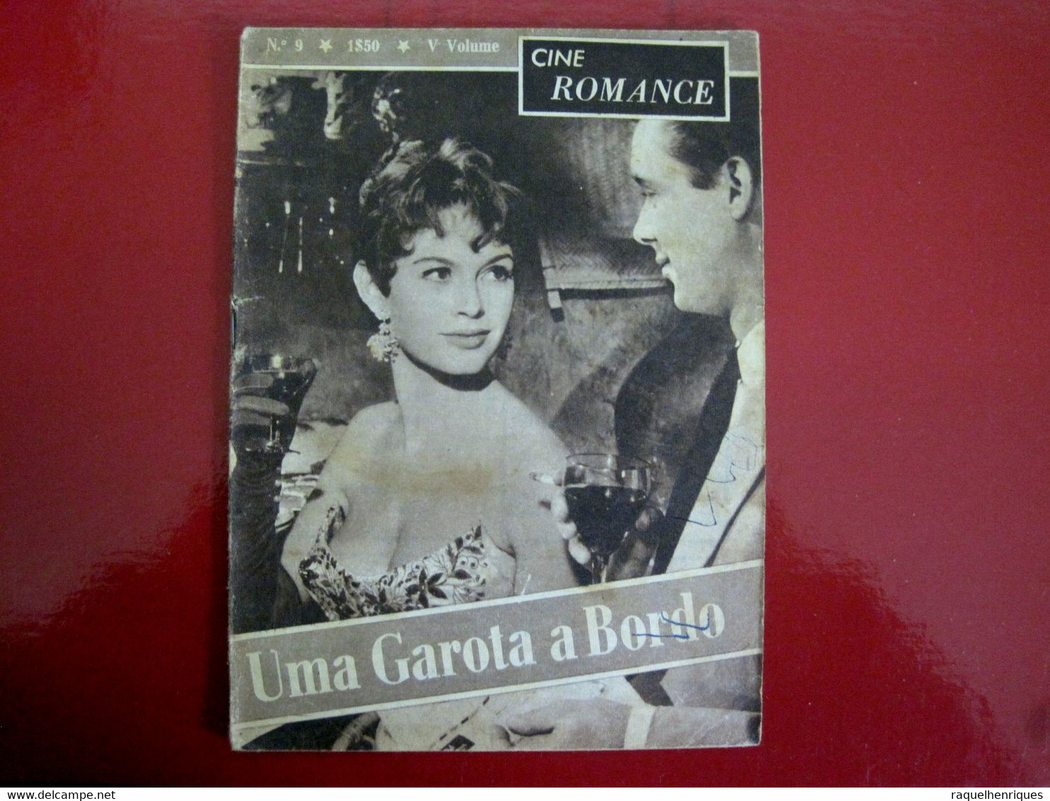 Doctor At Sea 1955 - Dirk Bogarde, Brenda De Banzie, Brigitte Bardot - PORTUGAL MAGAZINE - CINE ROMANCE Nº 9 - Magazines