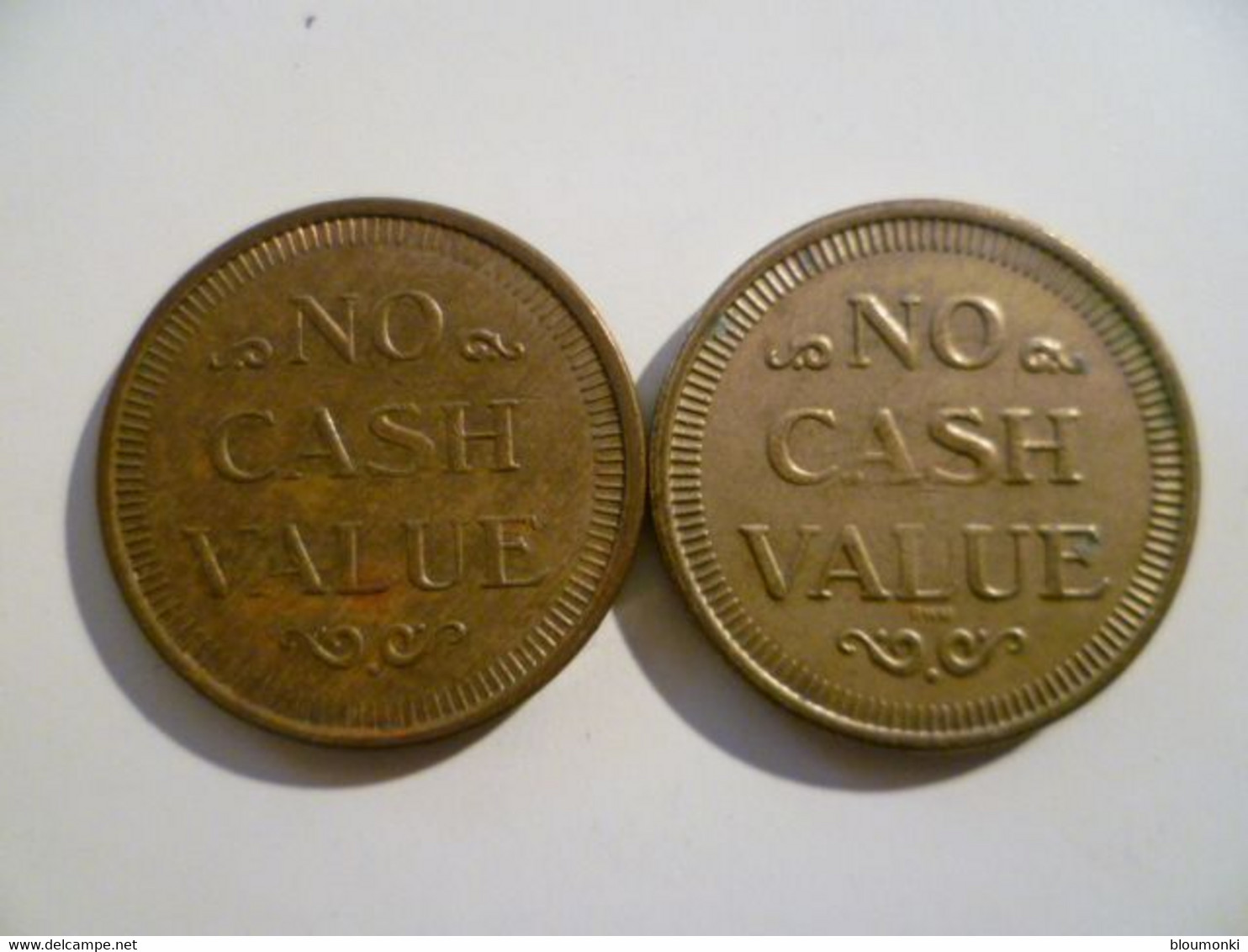 Lot De 6 Jetons NO CASH VALUE / Putt-Putt Fun & Games / Etats Unis / USA Coins - Professionali/Di Società