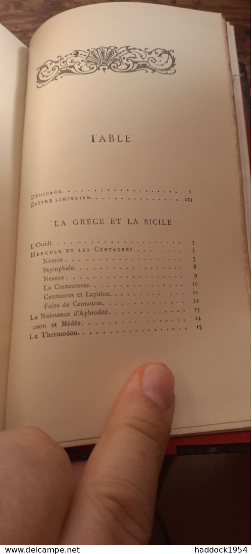 Les Trophées JOSE-MARIA DE HEREDIA Alphonse Lemerre 1952 - Auteurs Français