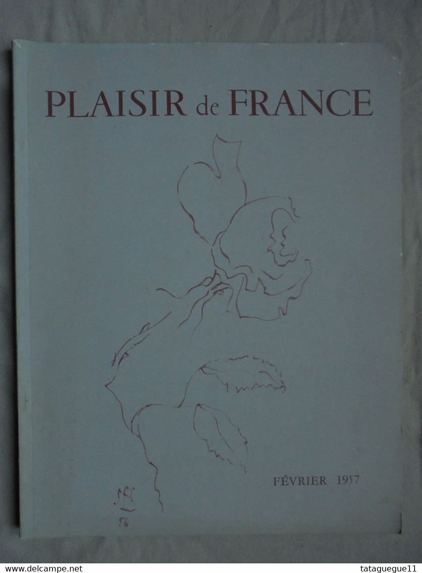 Ancien - Revue "Plaisir De France" Février 1957 - Casa & Decorazione