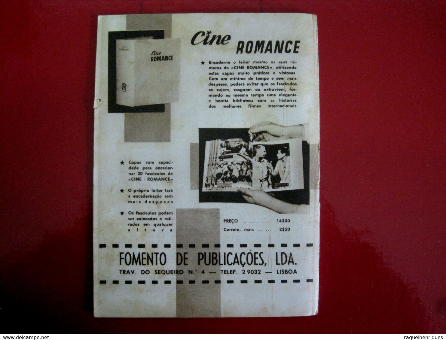 Silk Stockings 1957 - Fred Astaire, Cyd Charisse, Janis Paige - PORTUGAL MAGAZINE - CINE ROMANCE Nº 19 - Revistas & Periódicos