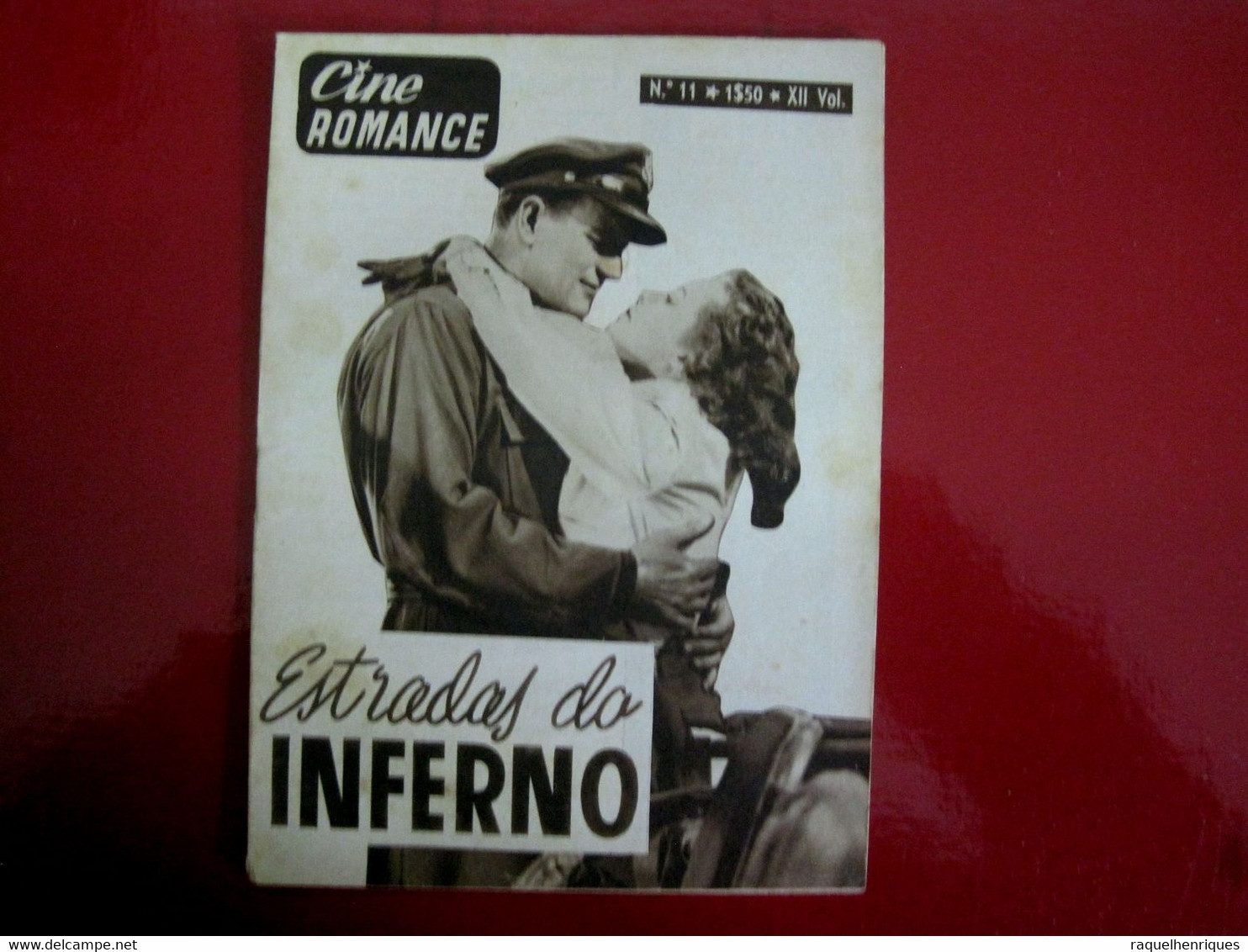 Jet Pilot - John Wayne, Janet Leigh, Jay C. Flippen - PORTUGAL MAGAZINE - CINE ROMANCE Nº 11 - Revistas & Periódicos