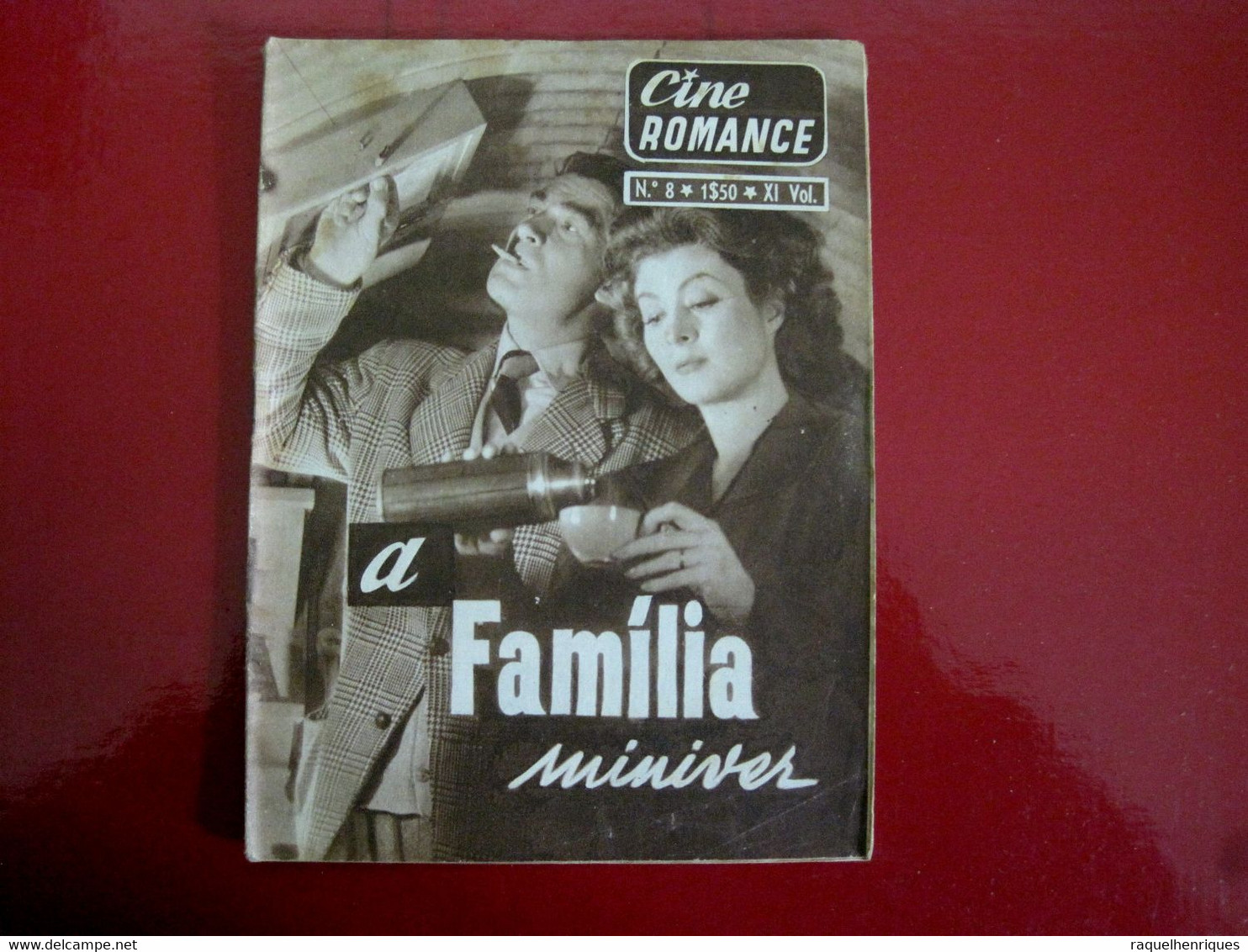 Mrs. Miniver 1942 - Greer Garson, Walter Pidgeon, Teresa Wright - CINE ROMANCE Nº 8 - Zeitungen & Zeitschriften