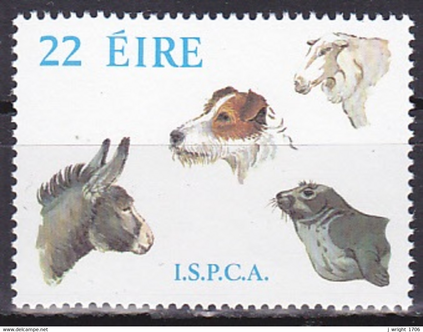 Ireland, 1983, Society Of Prevention Of Cruilty To Animals, 22p, MNH - Nuovi