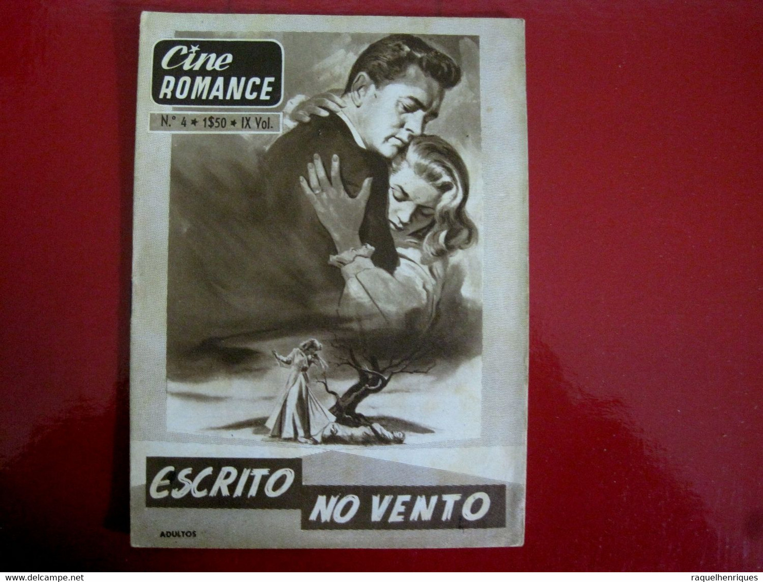 Written On The Wind 1956 - Rock Hudson, Lauren Bacall, Robert Stack - CINE ROMANCE Nº 4 - Revues & Journaux