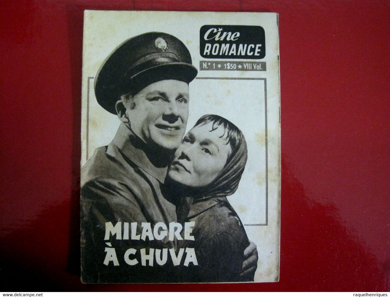 Miracle In The Rain 1956 - Jane Wyman, Van Johnson, Peggie Castle - CINE ROMANCE Nº 1 - Revues & Journaux