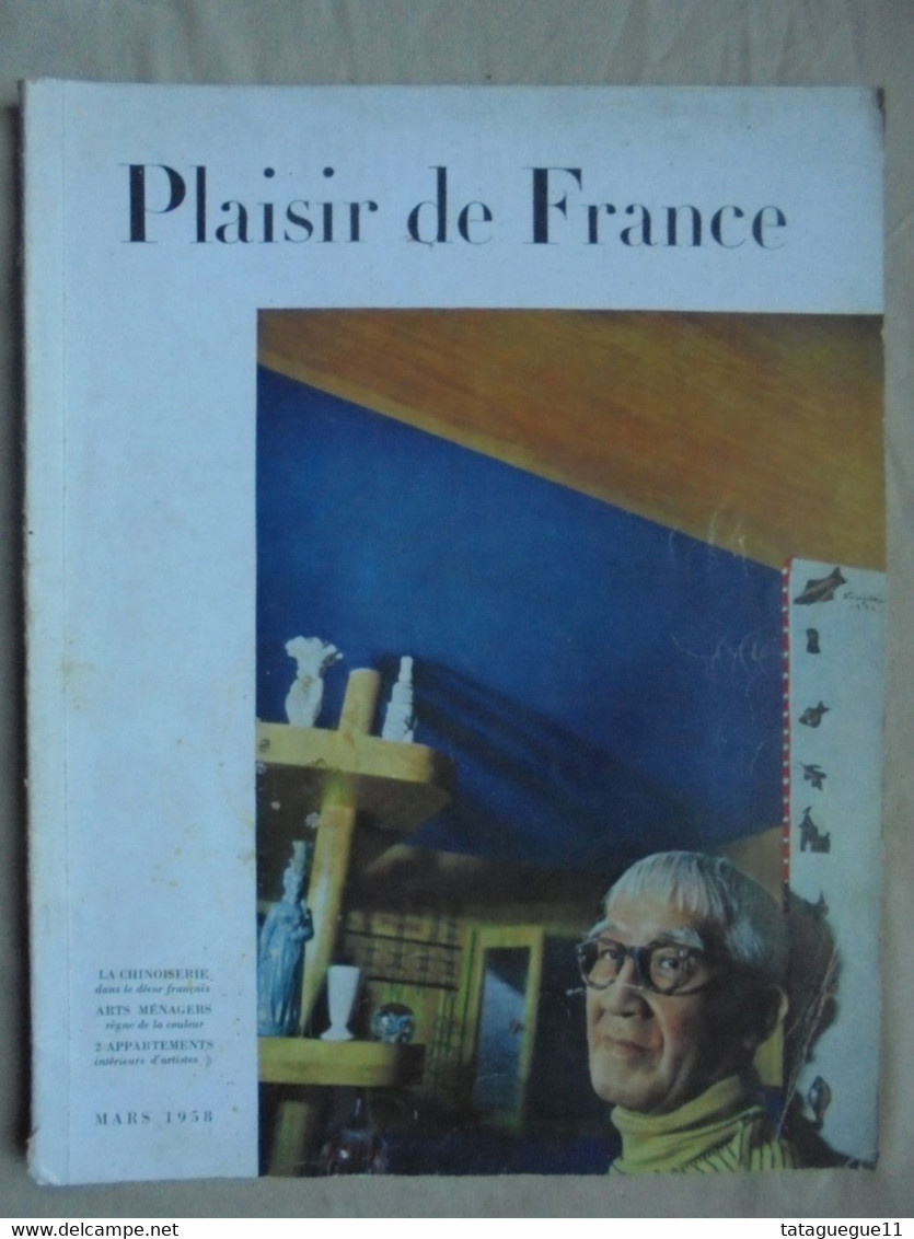 Ancien - Revue "Plaisir De France" Mars 1958 - Huis & Decoratie