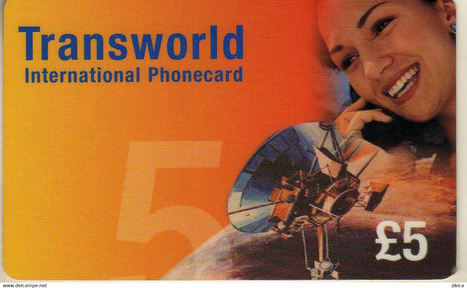 Phonecard - Satellite,Girl - Astronomie