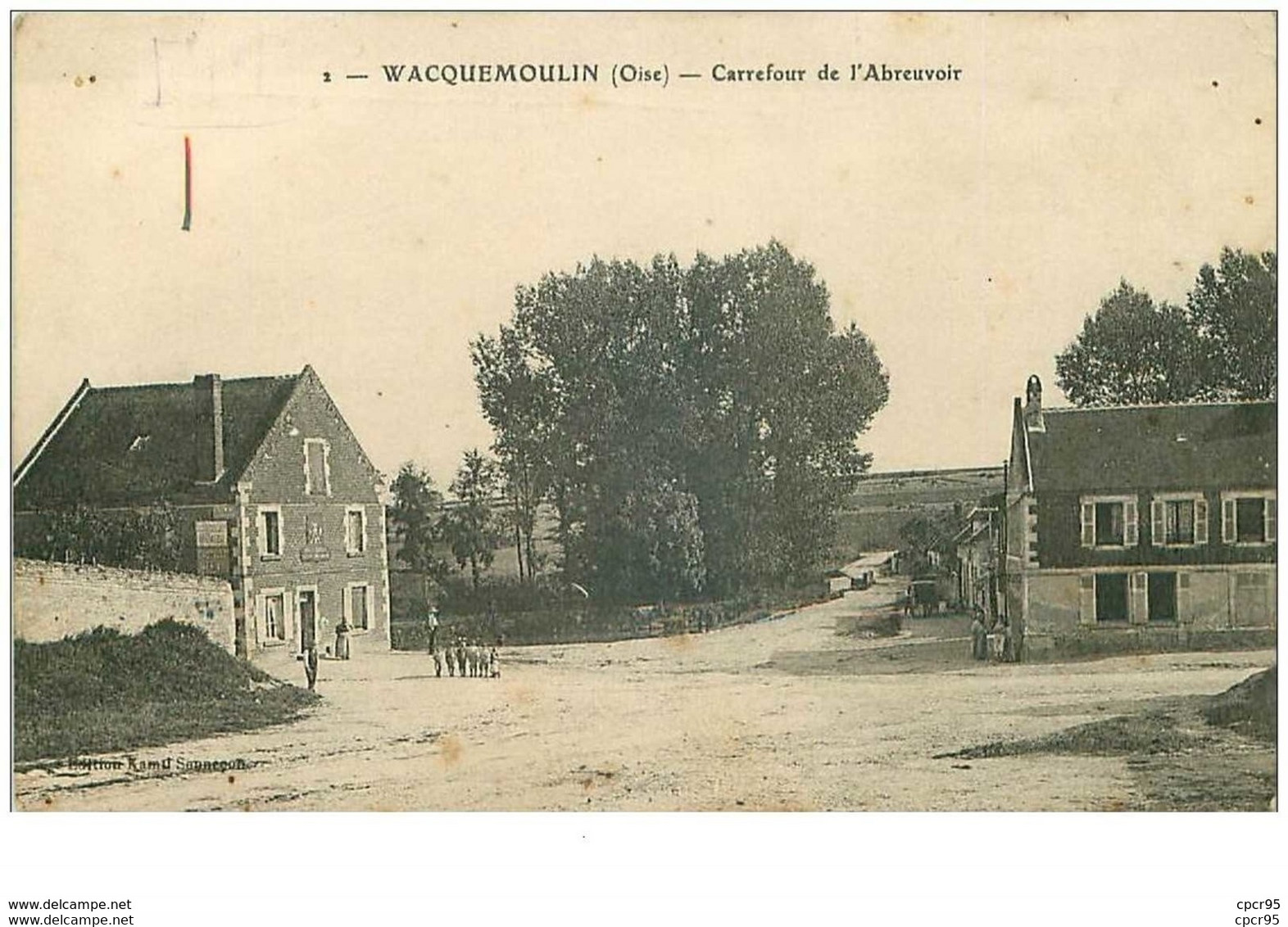 60.WACQUEMOULIN.n°27880.CARREFOUR DE L'ABREUVOIR - Sonstige & Ohne Zuordnung