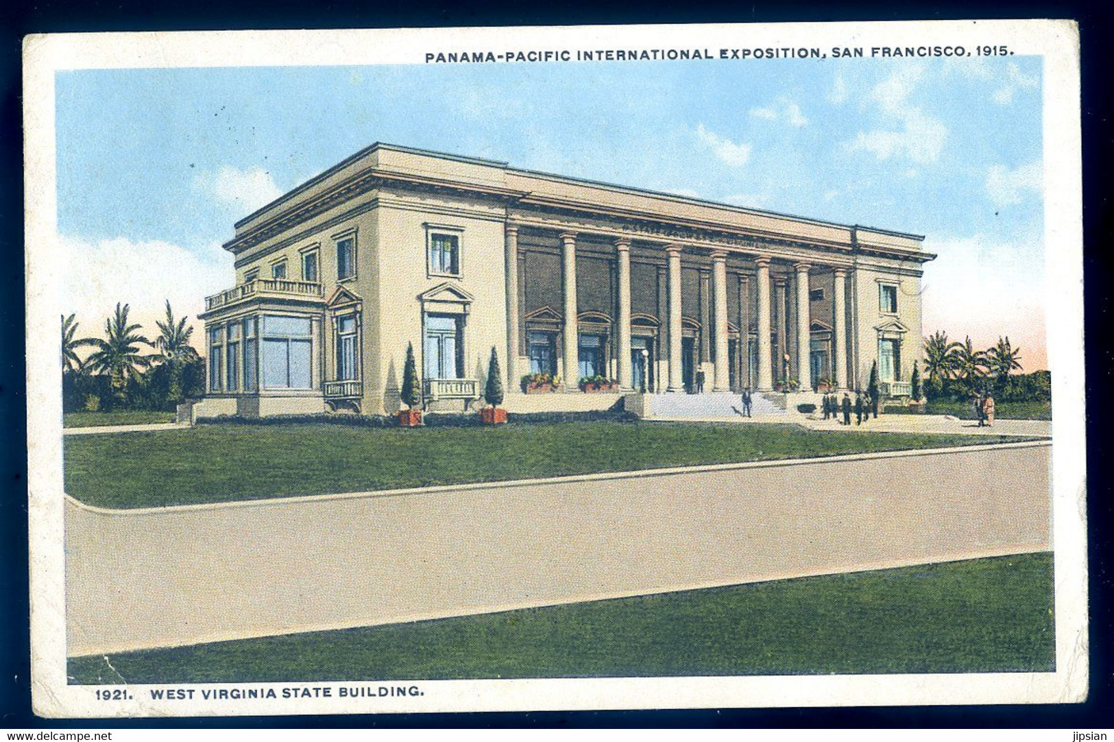 Cpa Etats Unis San Francisco 1915 West Virginia State Building At The Panama Pacific Exposition AVR20-189 - San Francisco