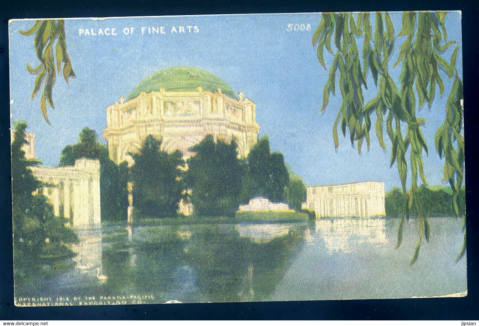 Cpa Etats Unis San Francisco 1915 Palace Of Fine Arts At The Panama Pacific Exposition AVR20-189 - San Francisco