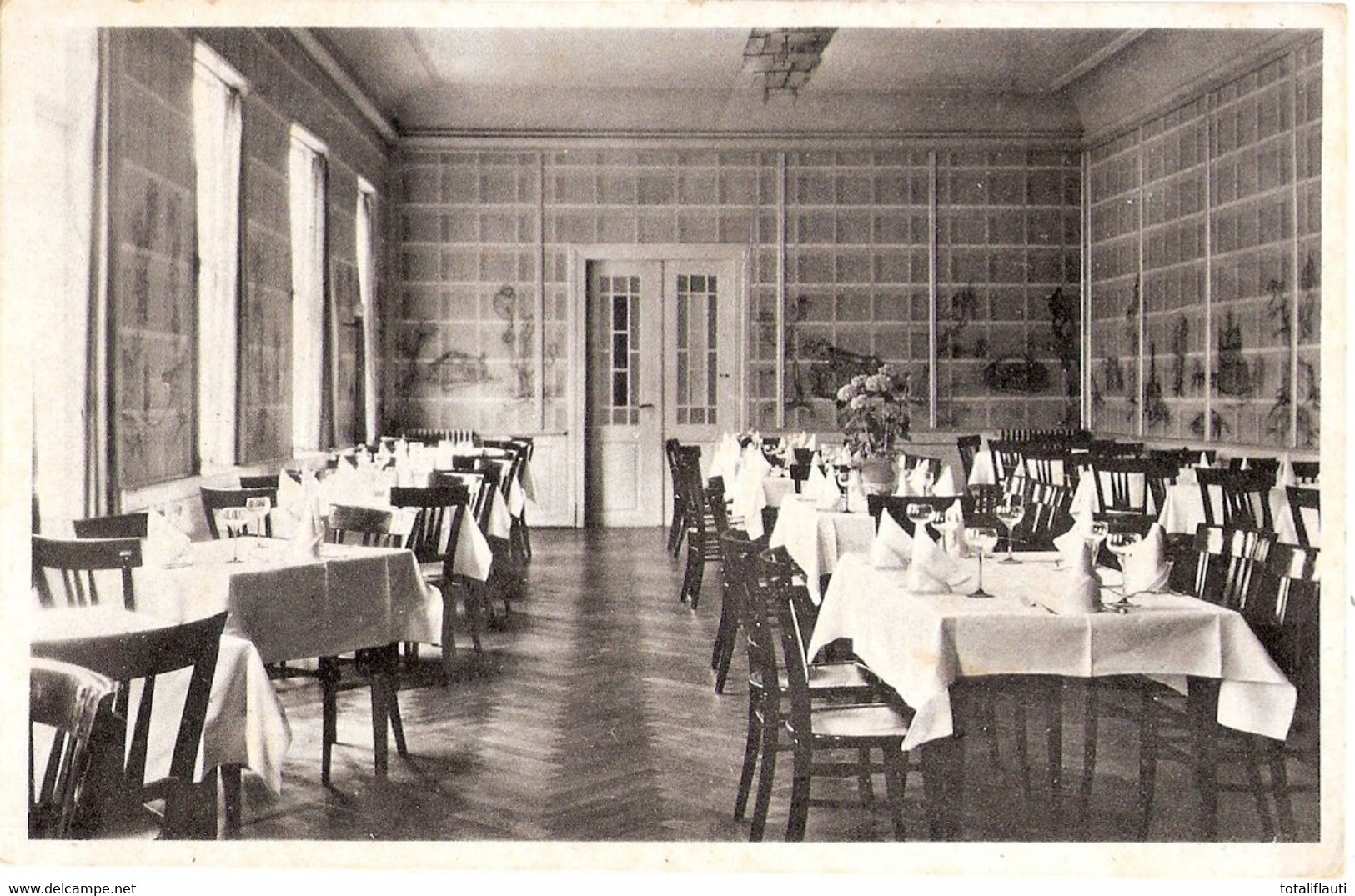 BAD DOBERAN Mecklenburg Hotel Kurhaus Speisesaal 29.9.1933 Gelaufen - Bad Doberan