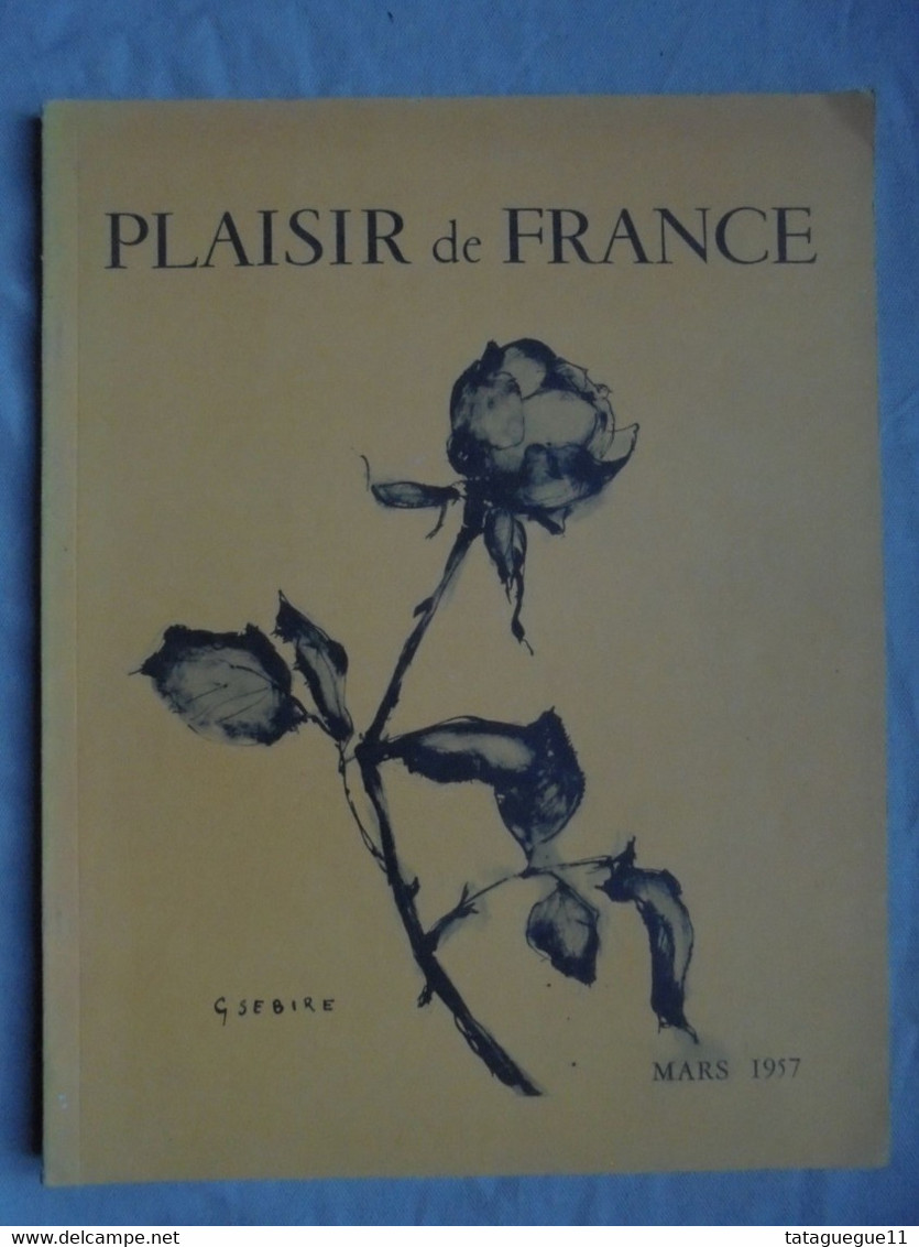 Ancien - Revue "Plaisir De France" Mars 1957 - Haus & Dekor