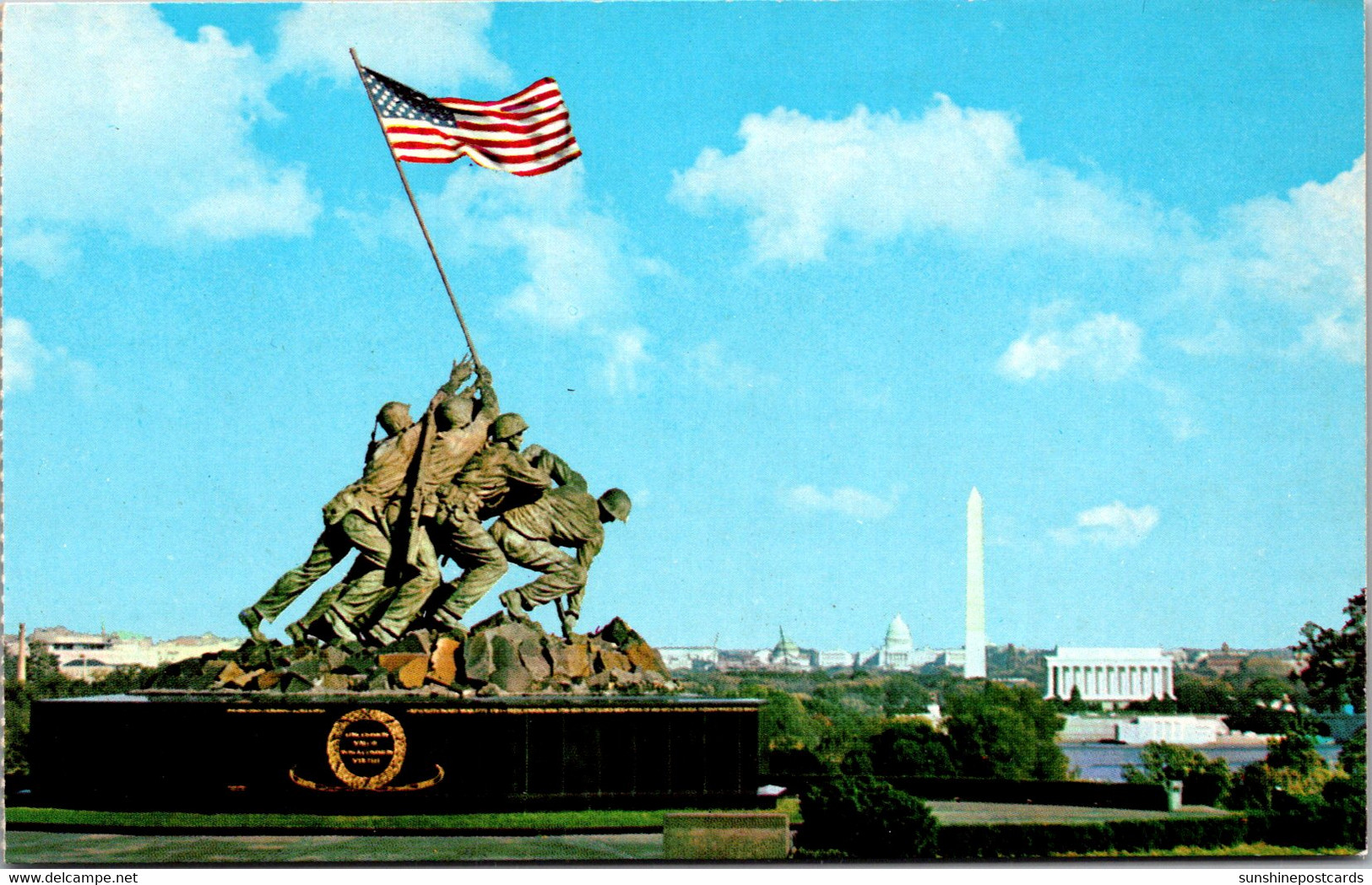 Virginia Arlington Iwo Jima Statue Marine Corps War Memorial - Arlington