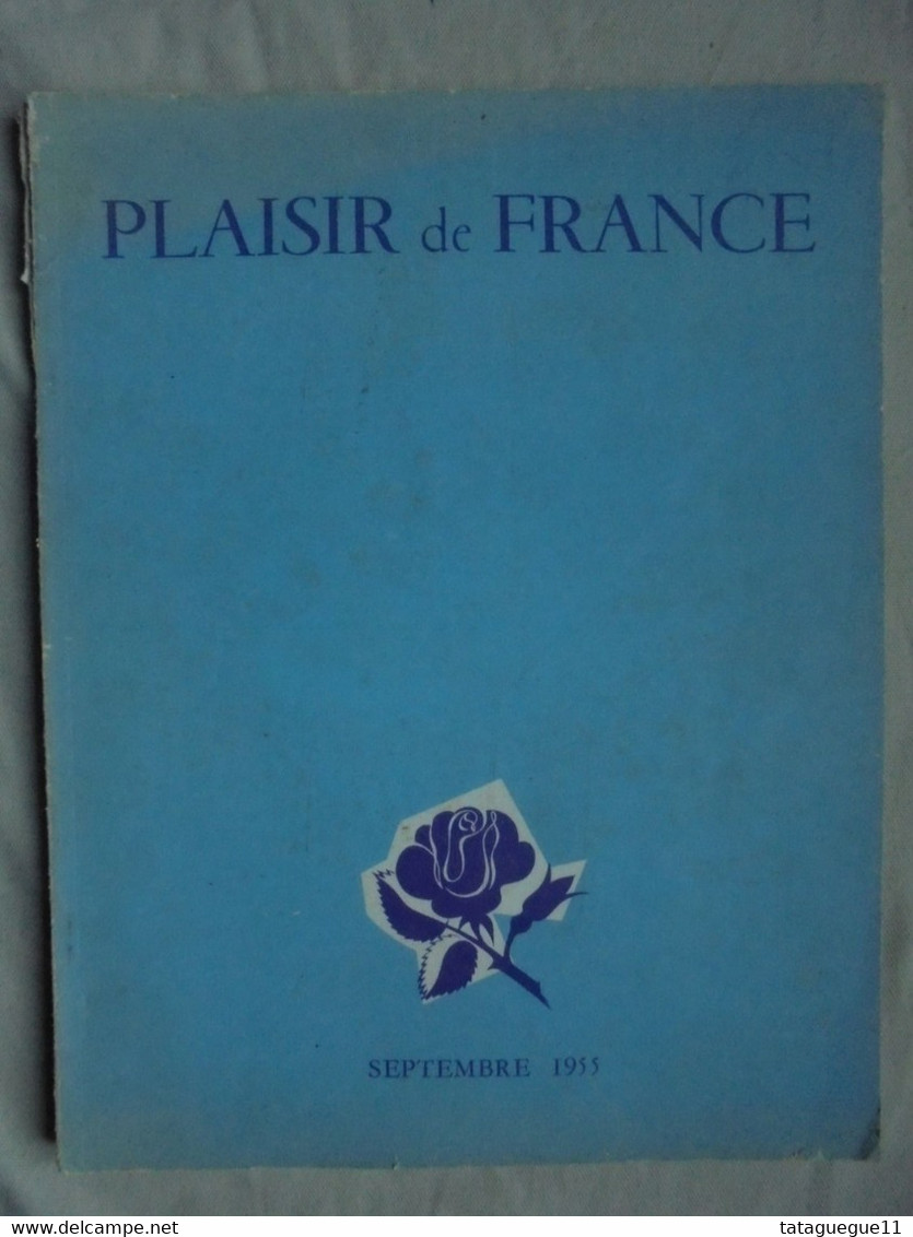 Ancien - Revue "Plaisir De France" Septembre 1955 - Casa & Decorazione