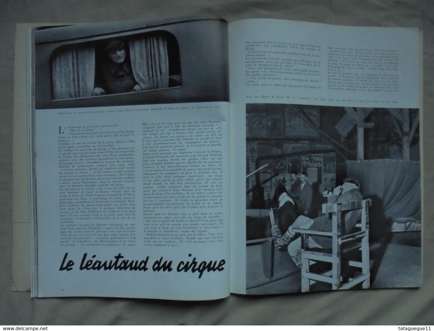 Ancien - Revue "Plaisir de France" Septembre 1955