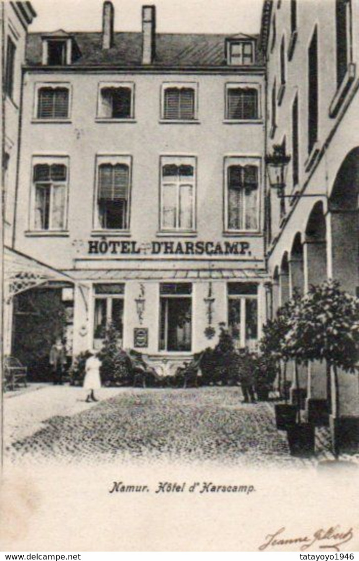 Namur Hotel D'Harscamp  Circulé En 1903 - La Bruyère