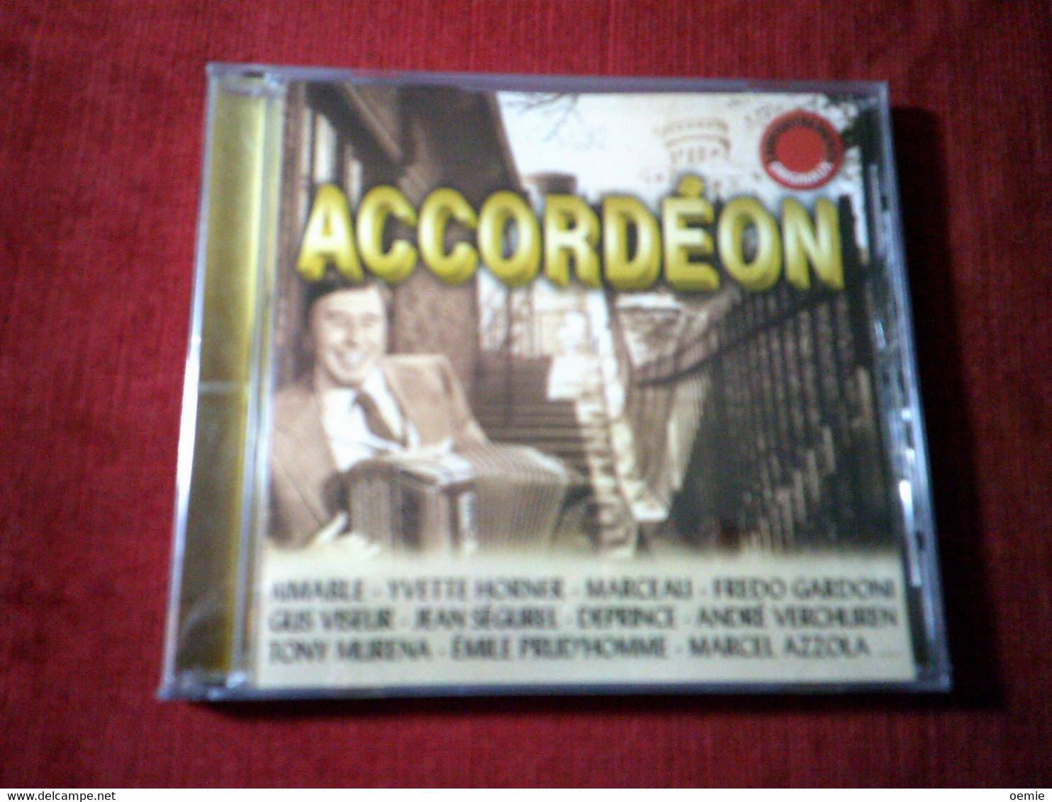 COMPILATION DES GRANDS SUCCES  D'ACCORDEON   °  COLLECTION DE 6 CD ALBUM  + 140 TITRES