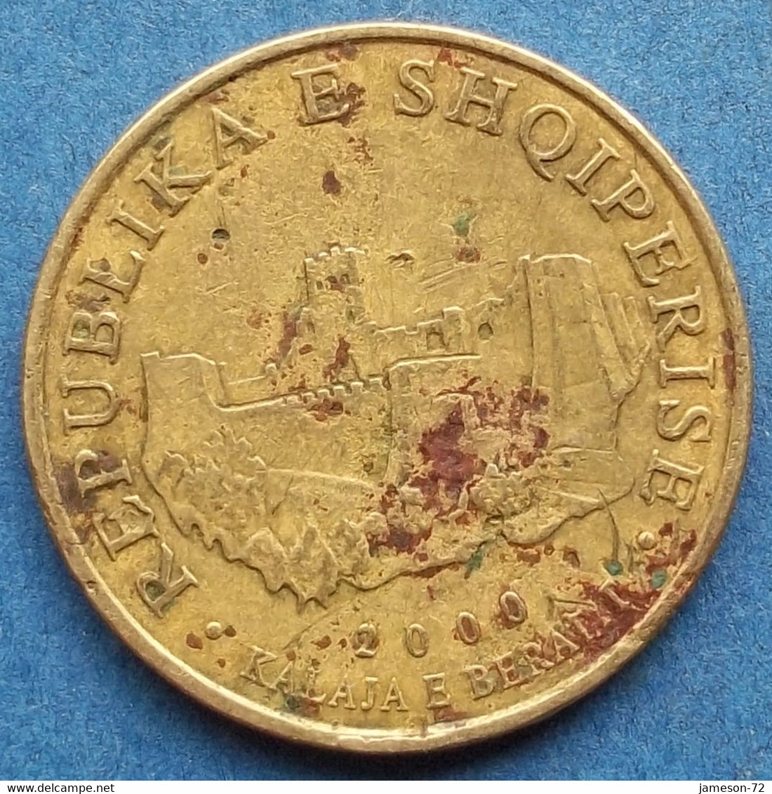 ALBANIA - 10 Leke 2000 KM# 77 Europe - Edelweiss Coins - Albanie