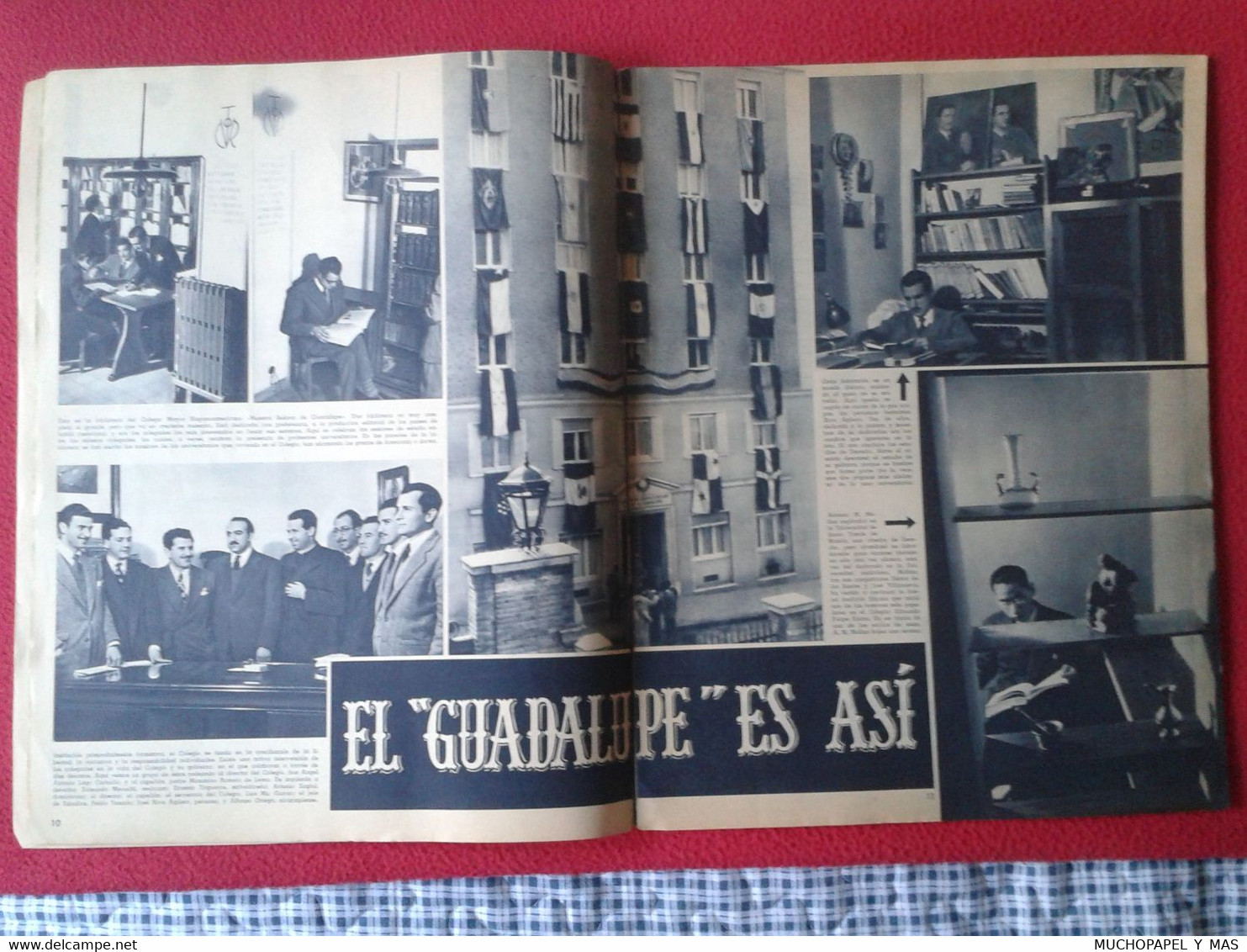 SPAIN ESPAGNE REVISTA MAGAZINE MUNDO HISPÁNICO AÑO III NÚM. 23 FEBRERO DE 1950, 60 PÁGINAS TOROS, ESTUDIANTINA CORTES...