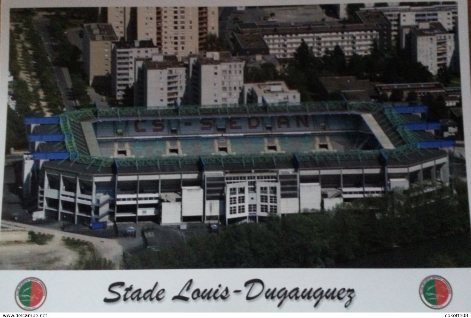 CARTE POSTALE Sedan Stade Louis Dugauguez - Sedan