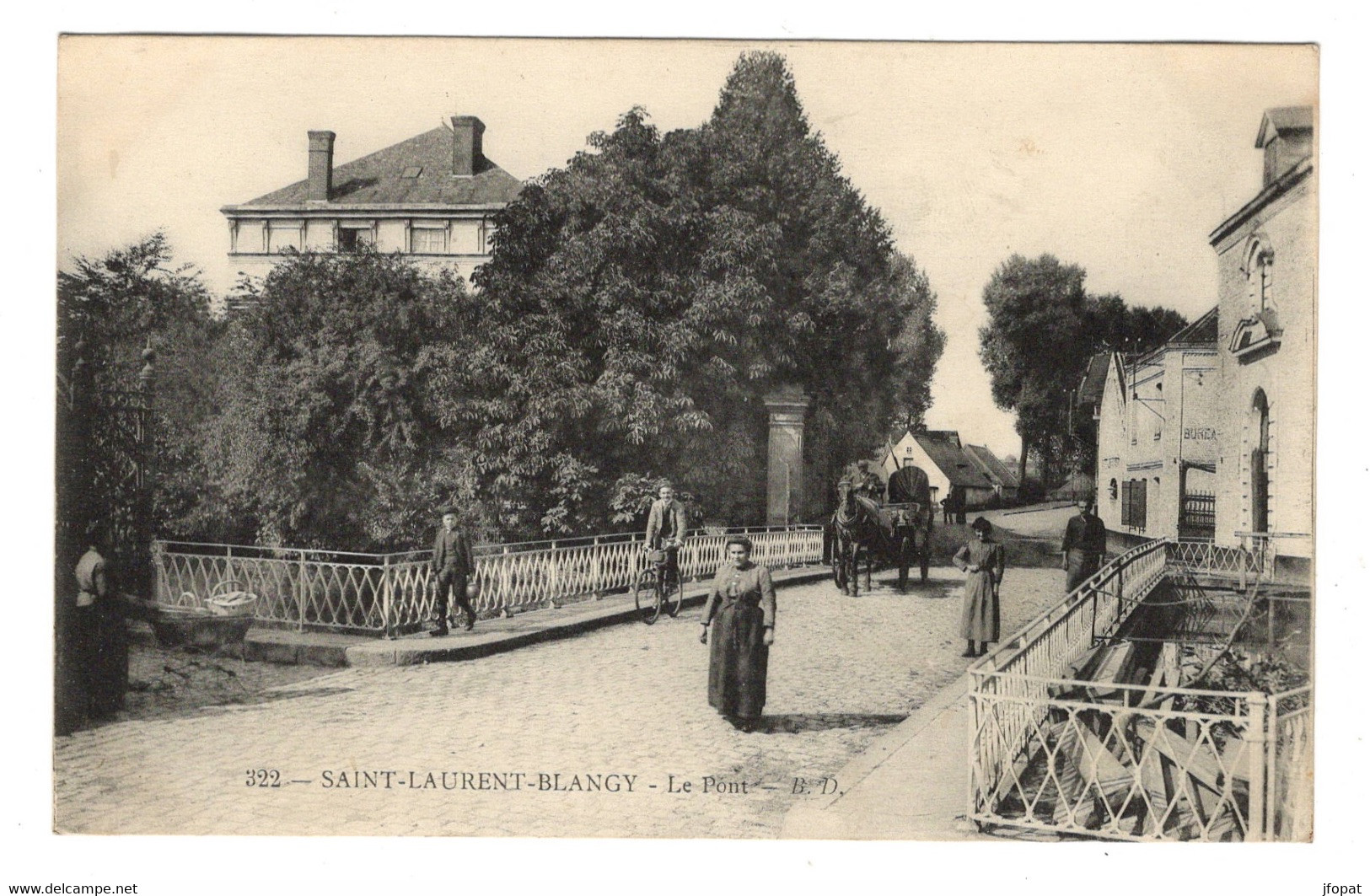 62 PAS DE CALAIS - SAINT LAURENT BLANGY Le Pont - Saint Laurent Blangy