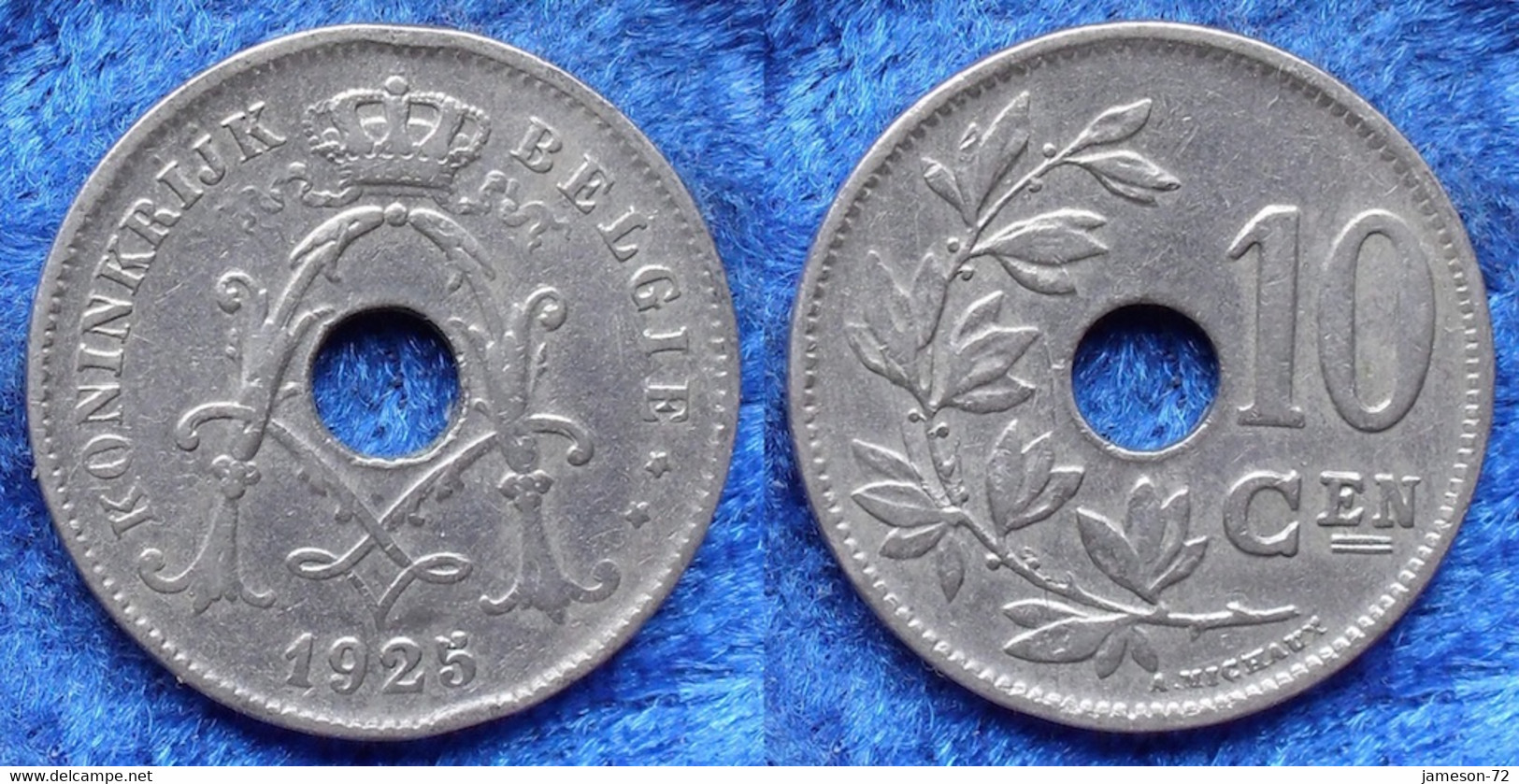 BELGIUM - 10 Centimes 1925 Flemish KM#86 Albert I (1909-1934) - Edelweiss Coins - Unclassified