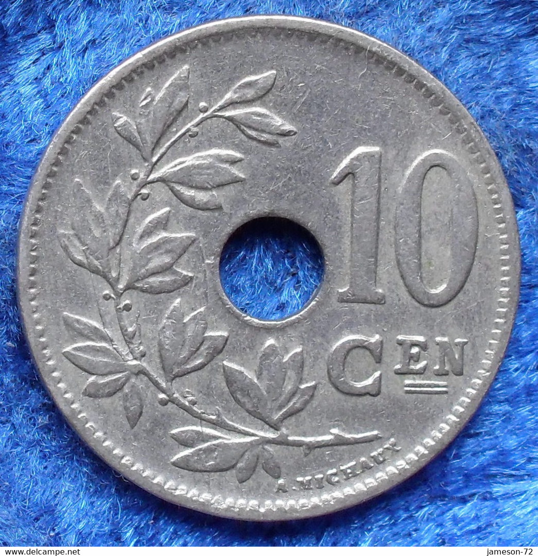 BELGIUM - 10 Centimes 1925 Flemish KM#86 Albert I (1909-1934) - Edelweiss Coins - Zonder Classificatie