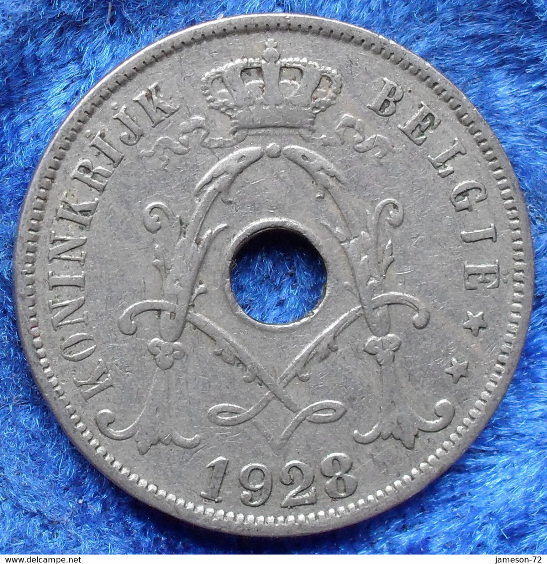 BELGIUM - 25 Centimes 1928 Flemish KM#69 Albert I (1909-1934) - Edelweiss Coins - Unclassified