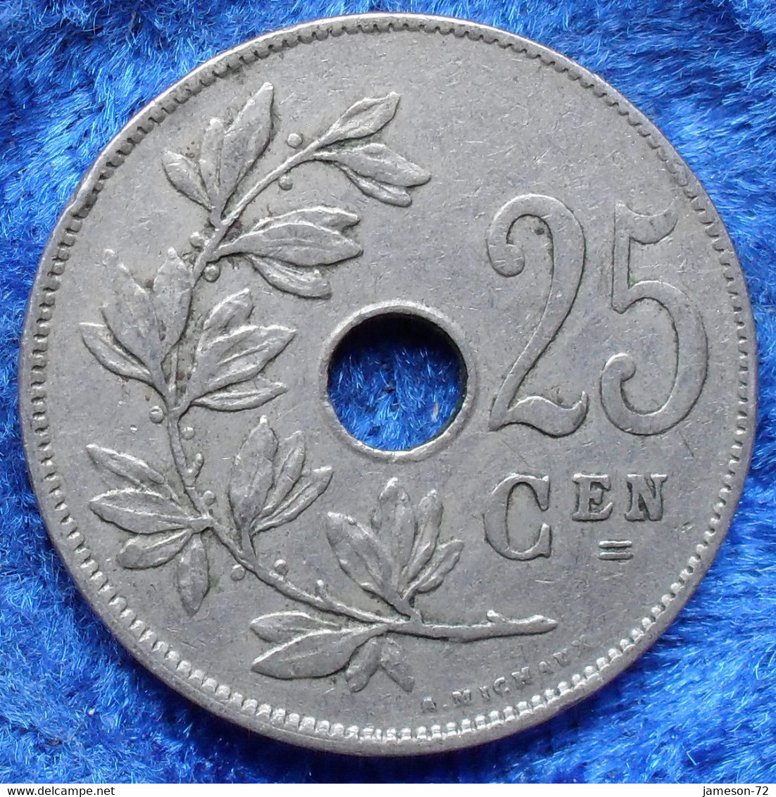 BELGIUM - 25 Centimes 1928 Flemish KM#69 Albert I (1909-1934) - Edelweiss Coins - Unclassified