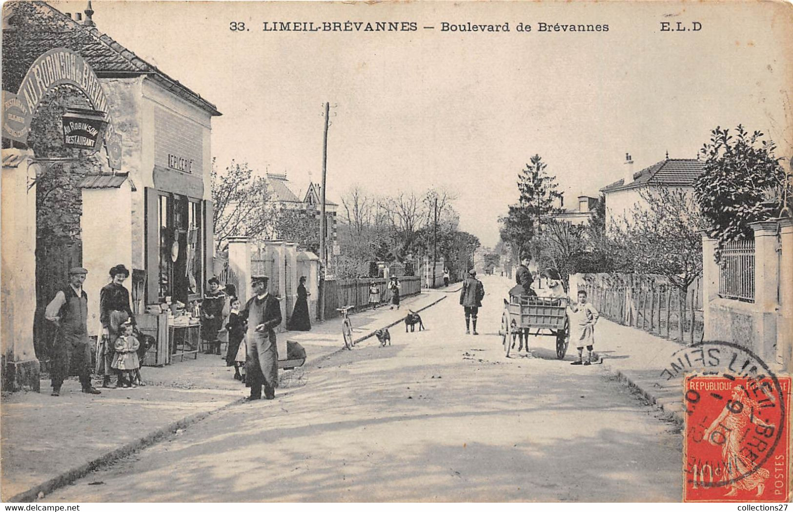 94-LIMEIL-BREVANNES- BOULEVARD DE BREVANNES - Limeil Brevannes