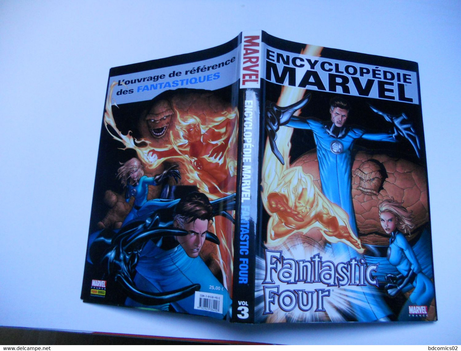 FANTASTIC FOUR  ENCYCLOPEDIE MARVELVOLUME N°3  MARVEL FRANCE TTBE - Fantastic 7